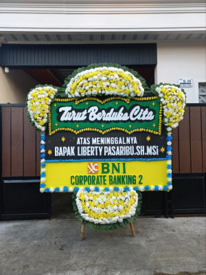 Papan Bunga Duka di Jati Baru