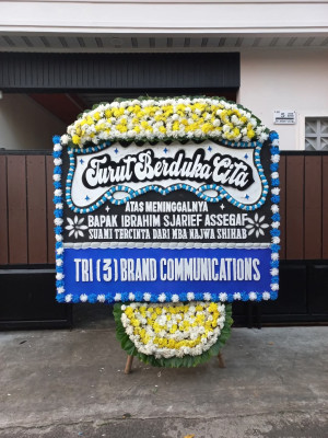 Papan Bunga Duka di Jati Baru